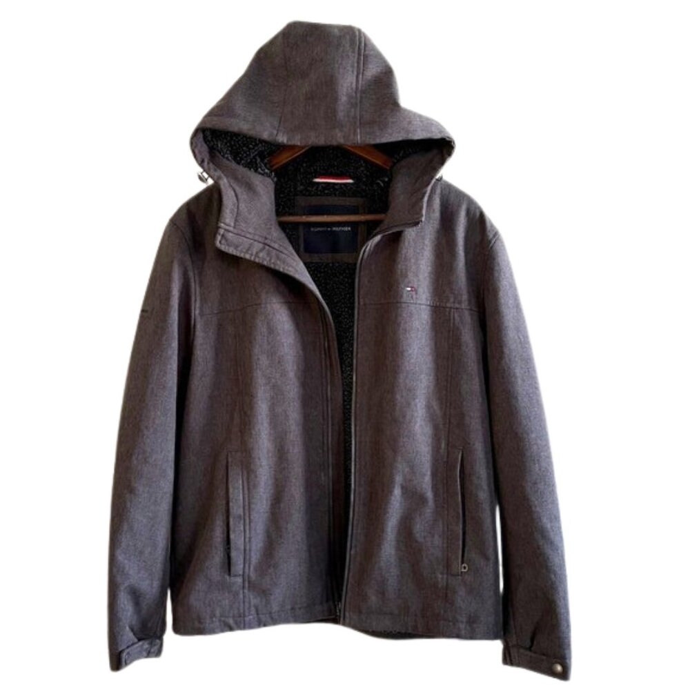 Tommy Hilfiger Mens Hooded Jacket.   Size M.
